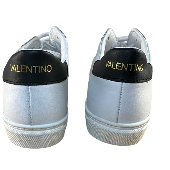 NEW Valentino Petra Leather Platform Sneakers Size 10 - Picture 4 of 6